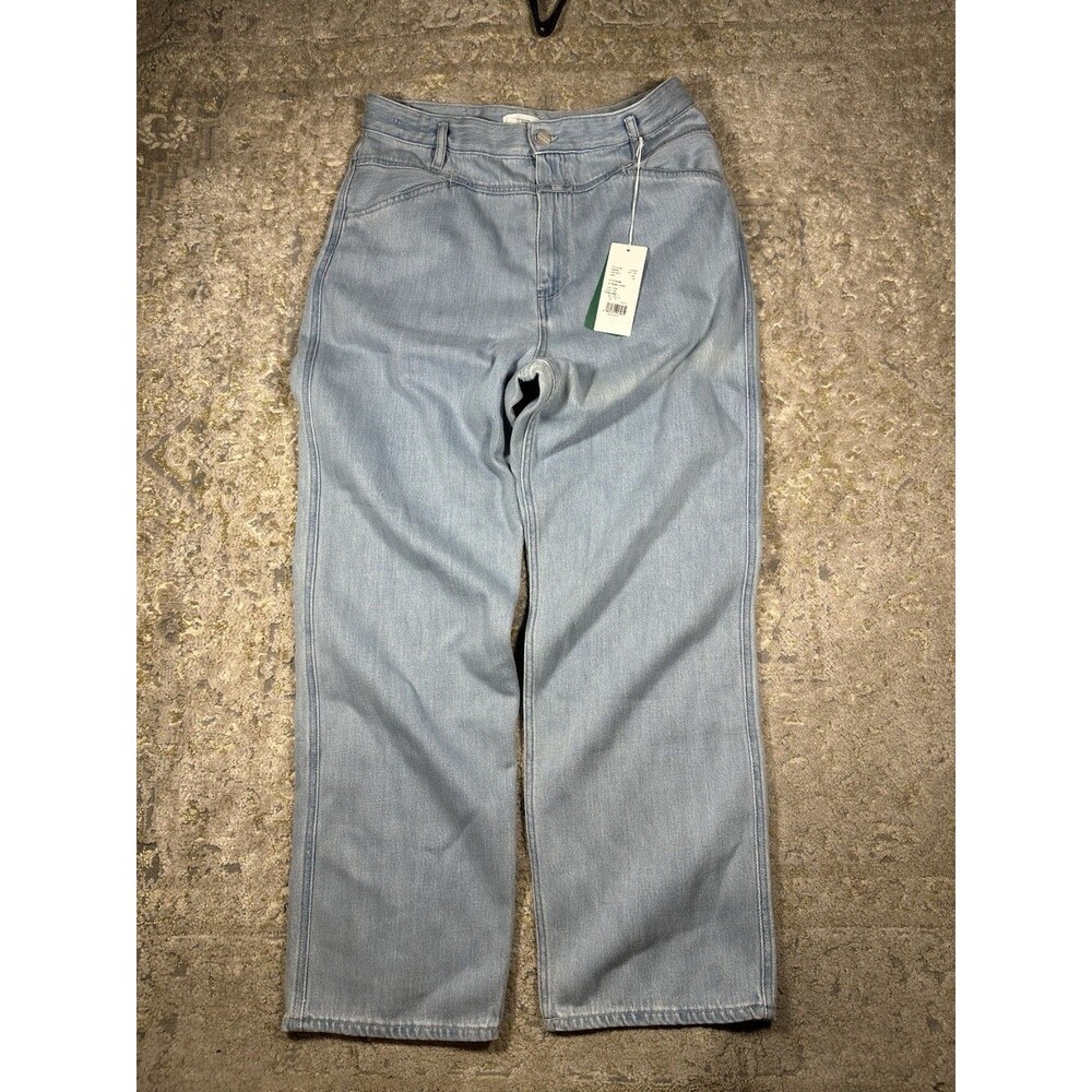 NWT Made In Italy  Closed X-Treme Loose Light Wash Blue Size 34 C32204-15A